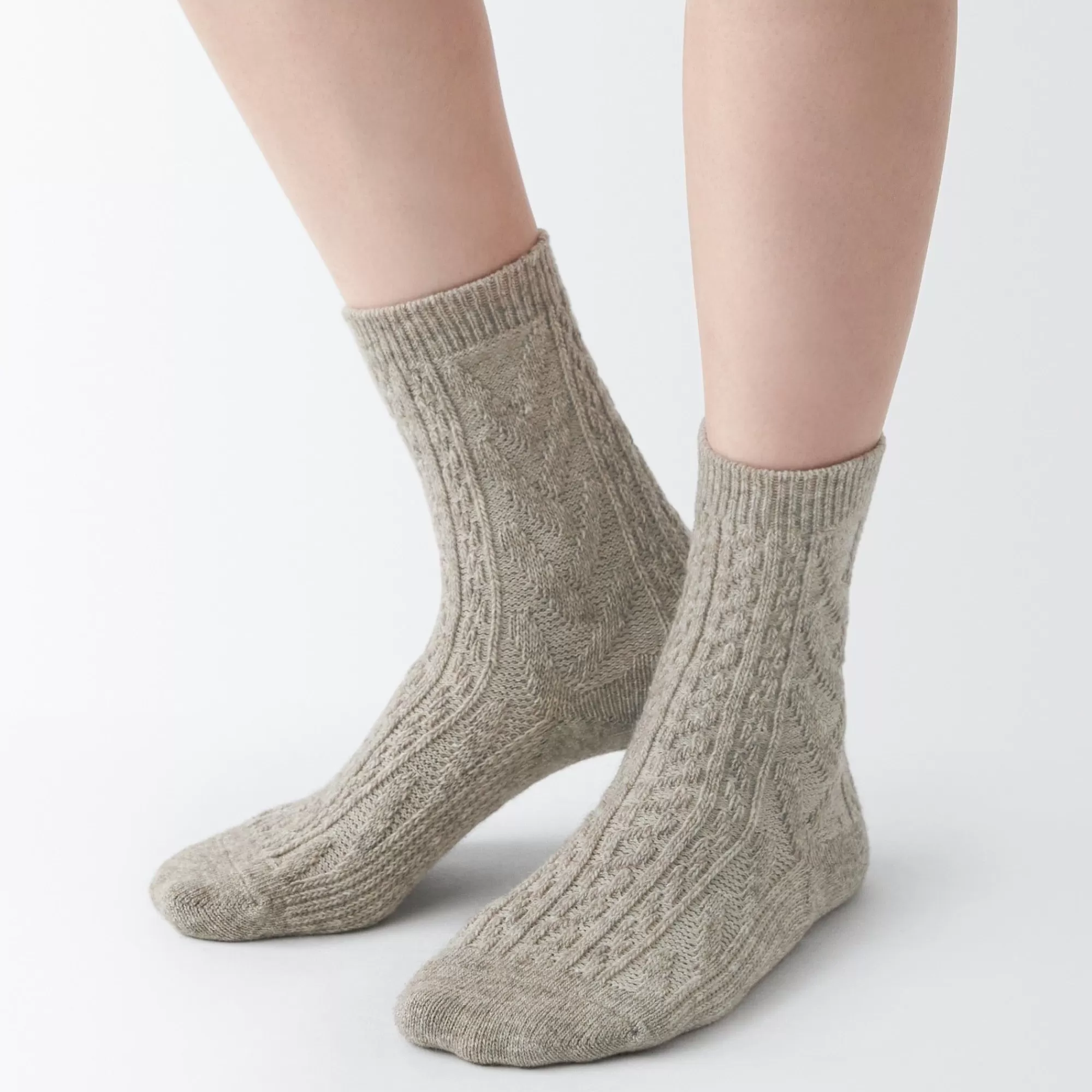 MUJI Right Angle Loose Top Socks Cheap