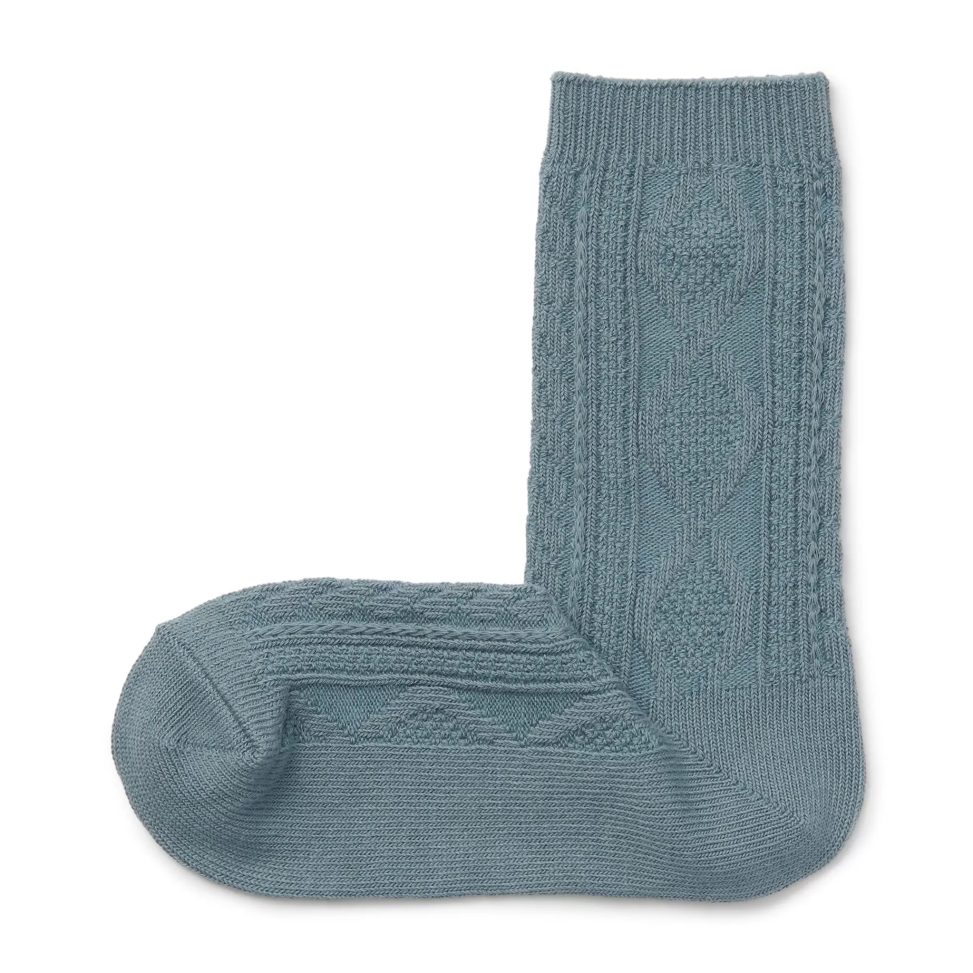 MUJI Right Angle Loose Top Socks New