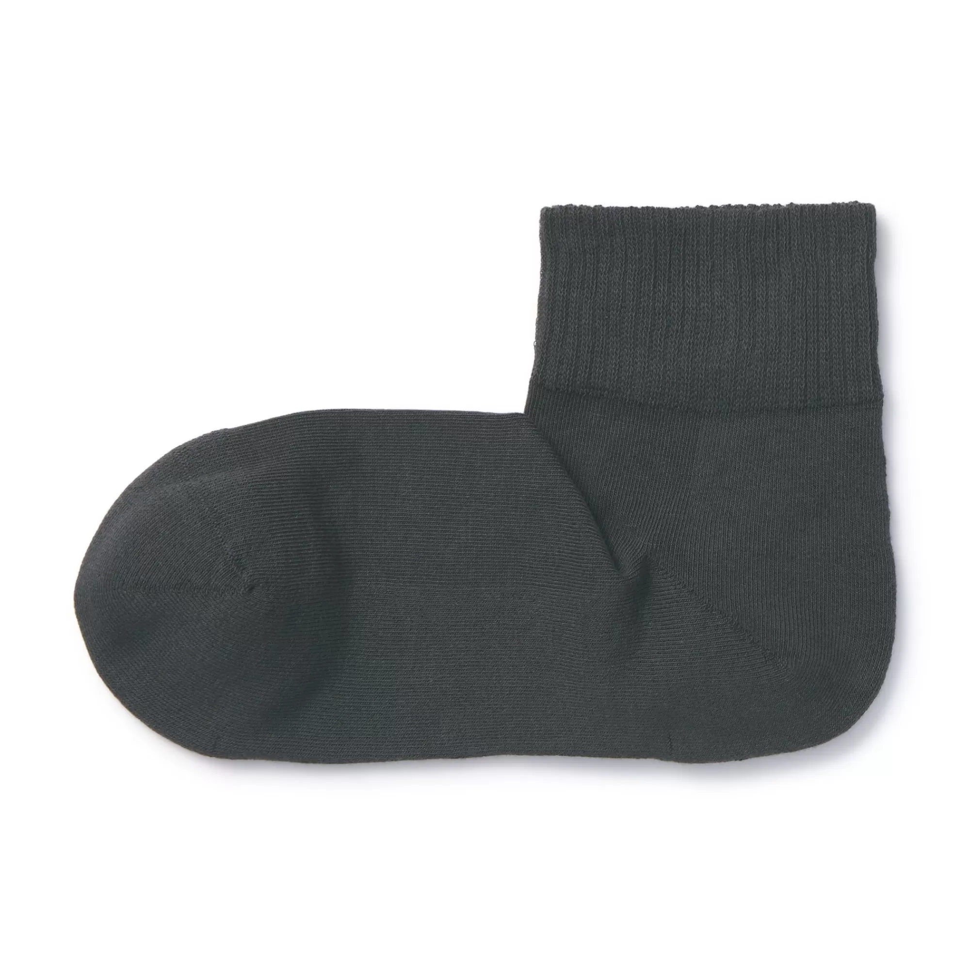 MUJI Right Angle No Elastic Pile Short Socks Flash Sale