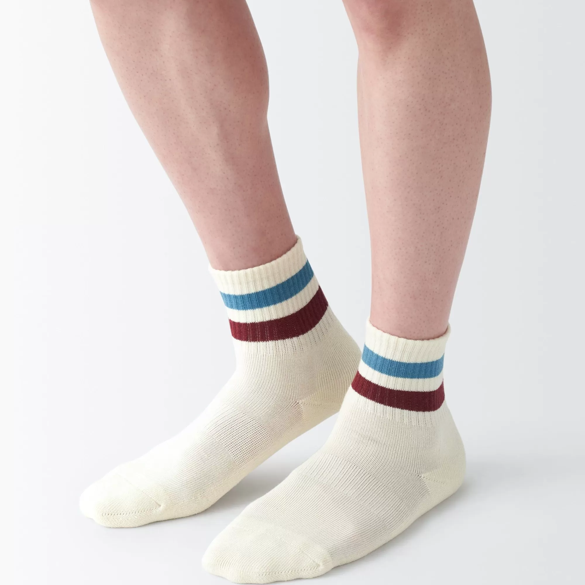 MUJI Right Angle Pile Short Socks Discount