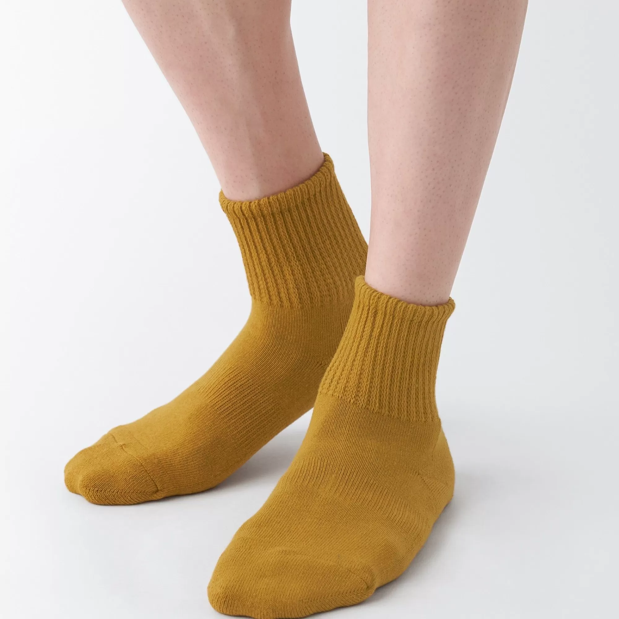 MUJI Right Angle Pile Short Socks Best