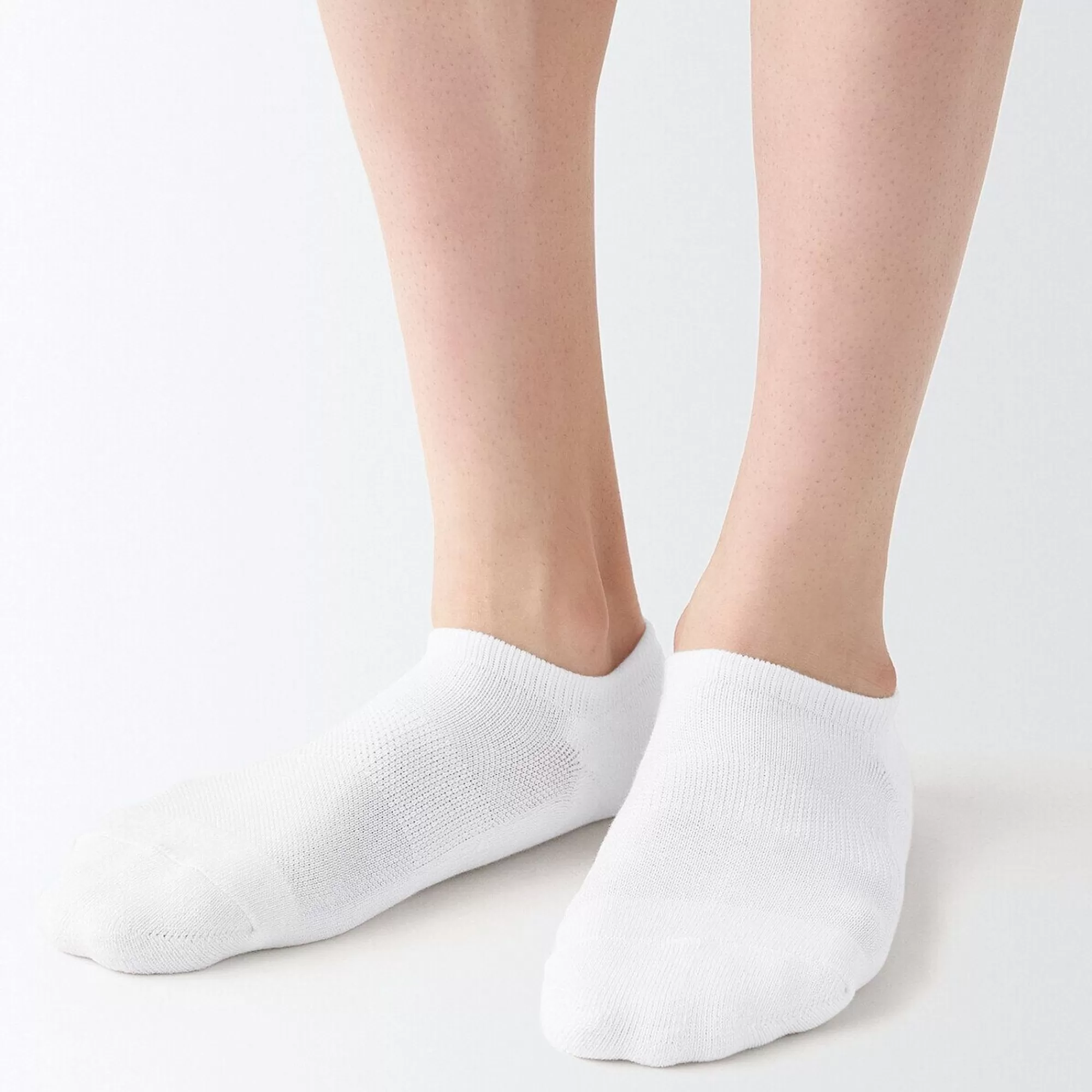 MUJI Right Angle Pile Sneaker Socks Cheap