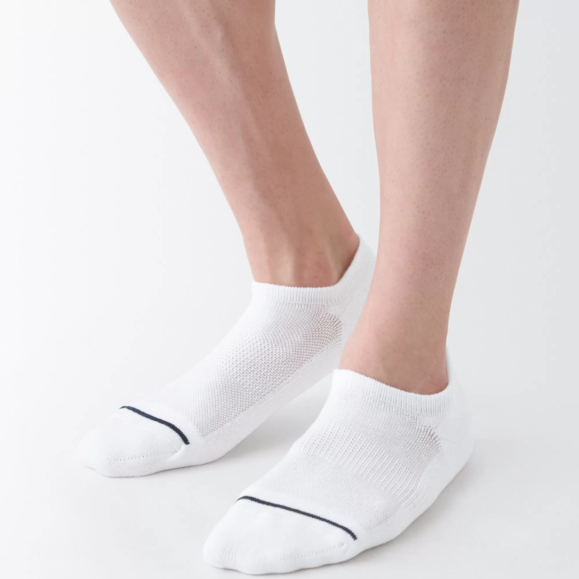 MUJI Right Angle Pile Sneaker Socks 25-29Cm Cheap