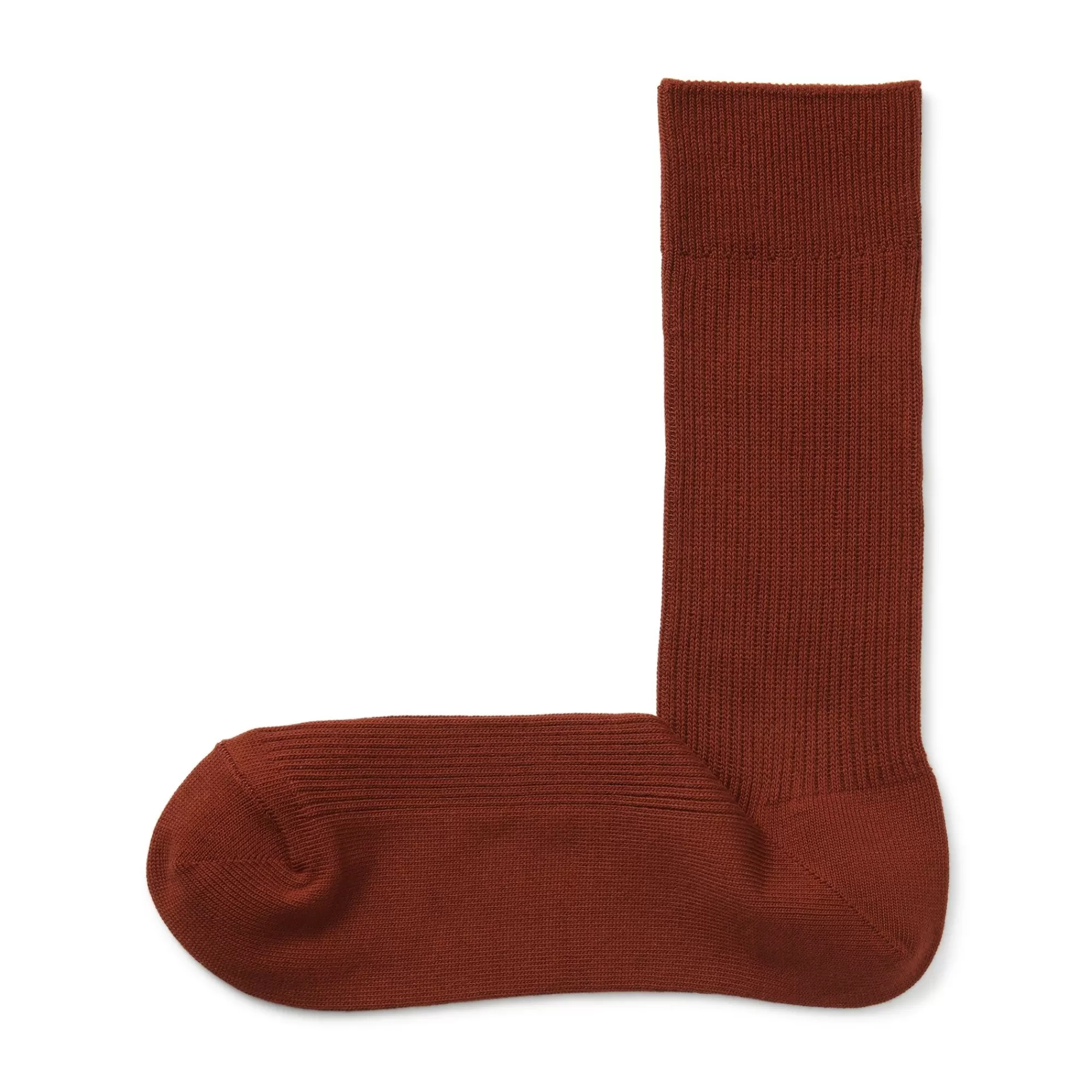 MUJI Right Angle Ribbed Socks Discount