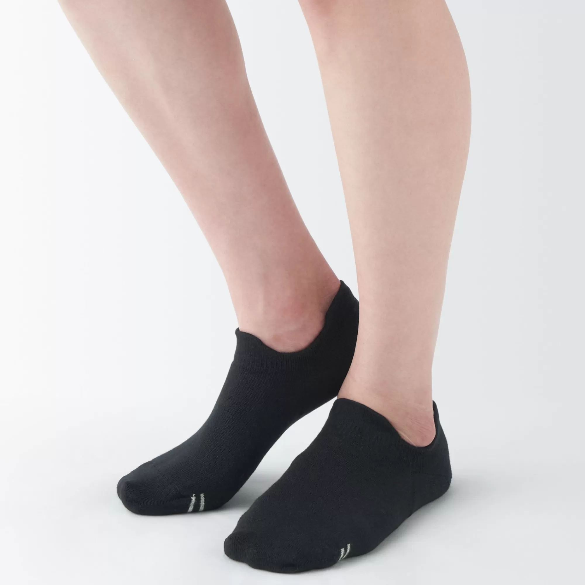 MUJI Right Angle Sneaker Socks With Tabs Cheap