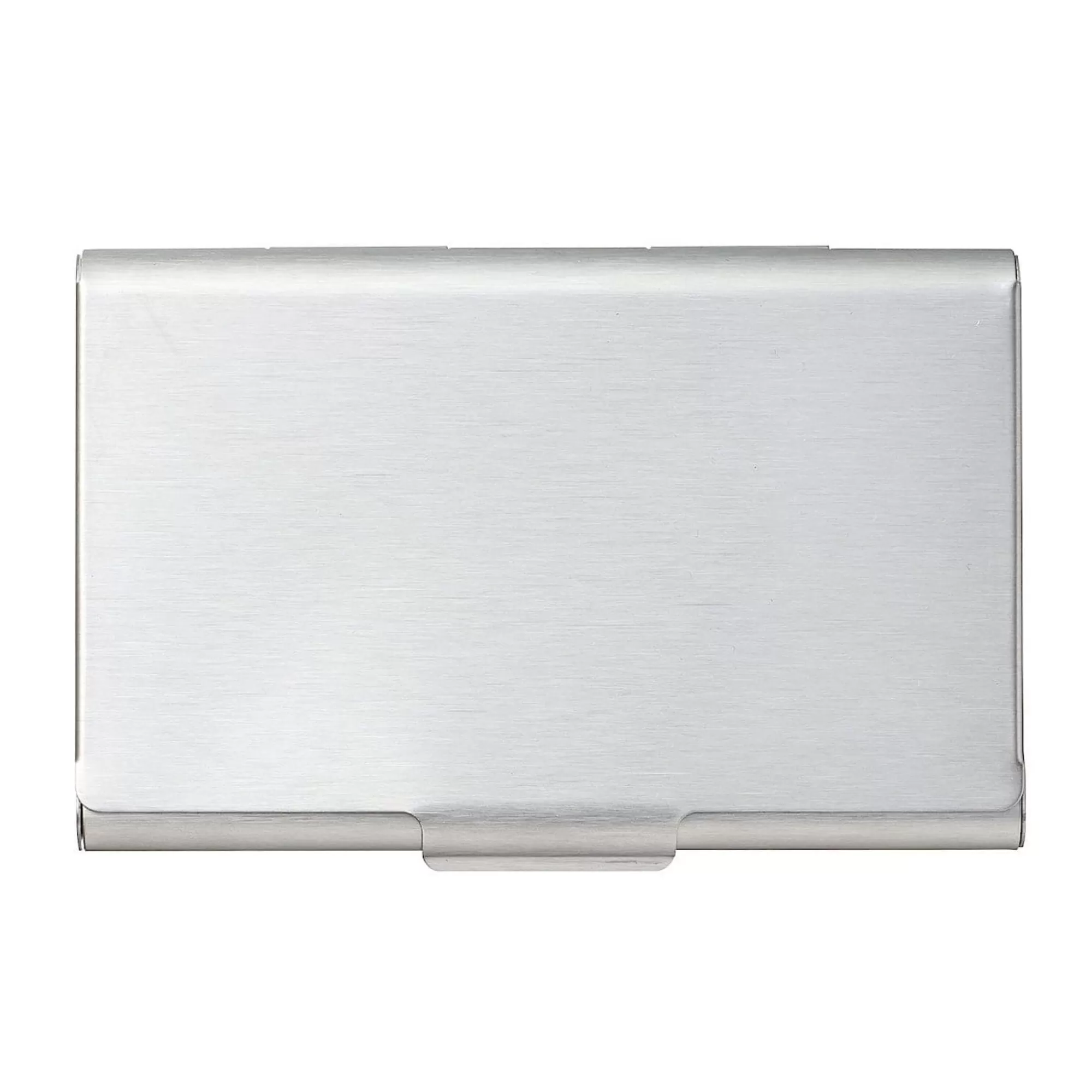 MUJI Stainless Steel Card Holder - Thick Cheap