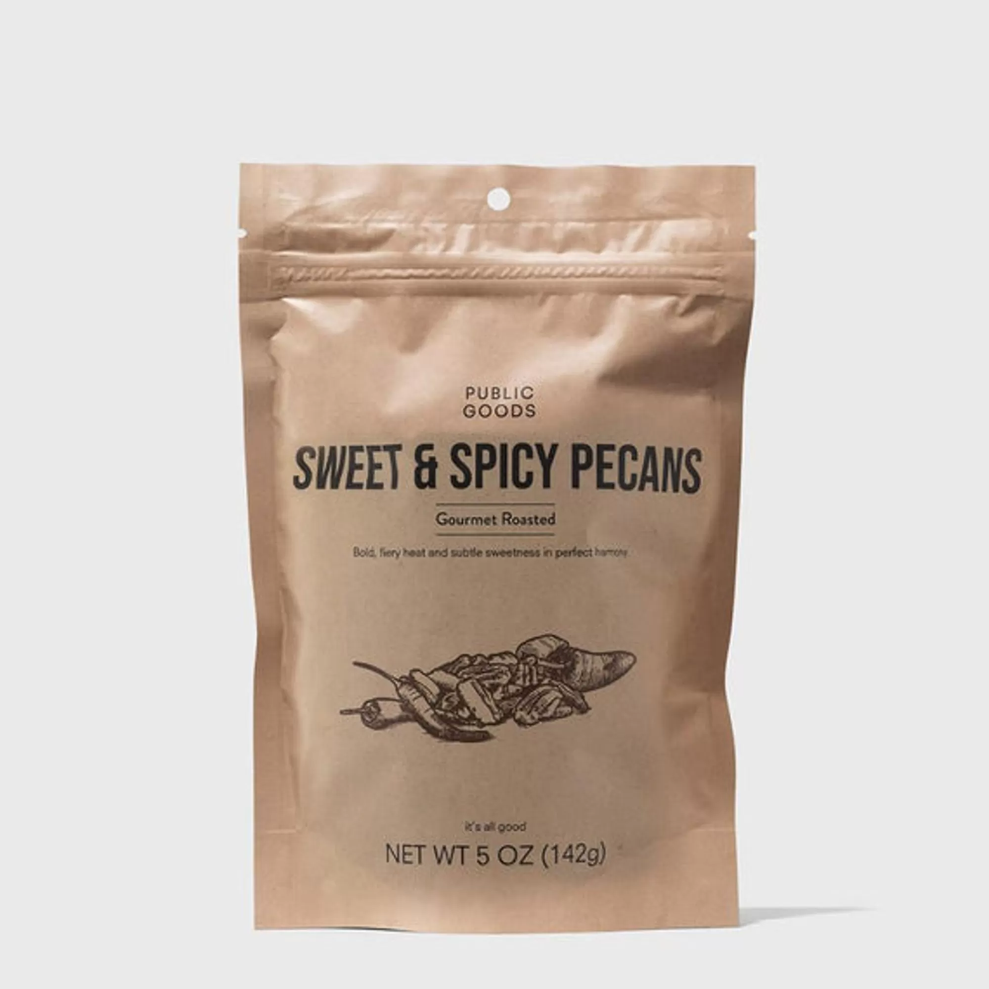 Public Goods Sweet & Spicy Pecans Shop