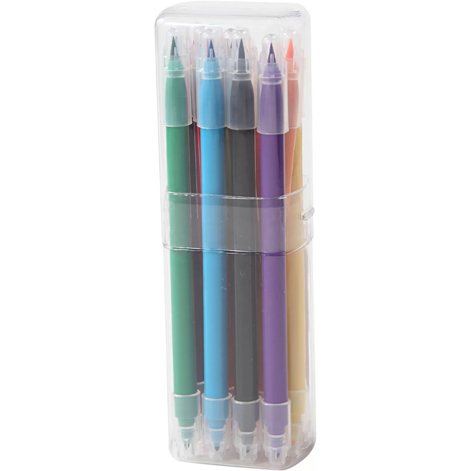 MUJI Water Ink Double Ended Pen 10 Pieces Set Mix Best