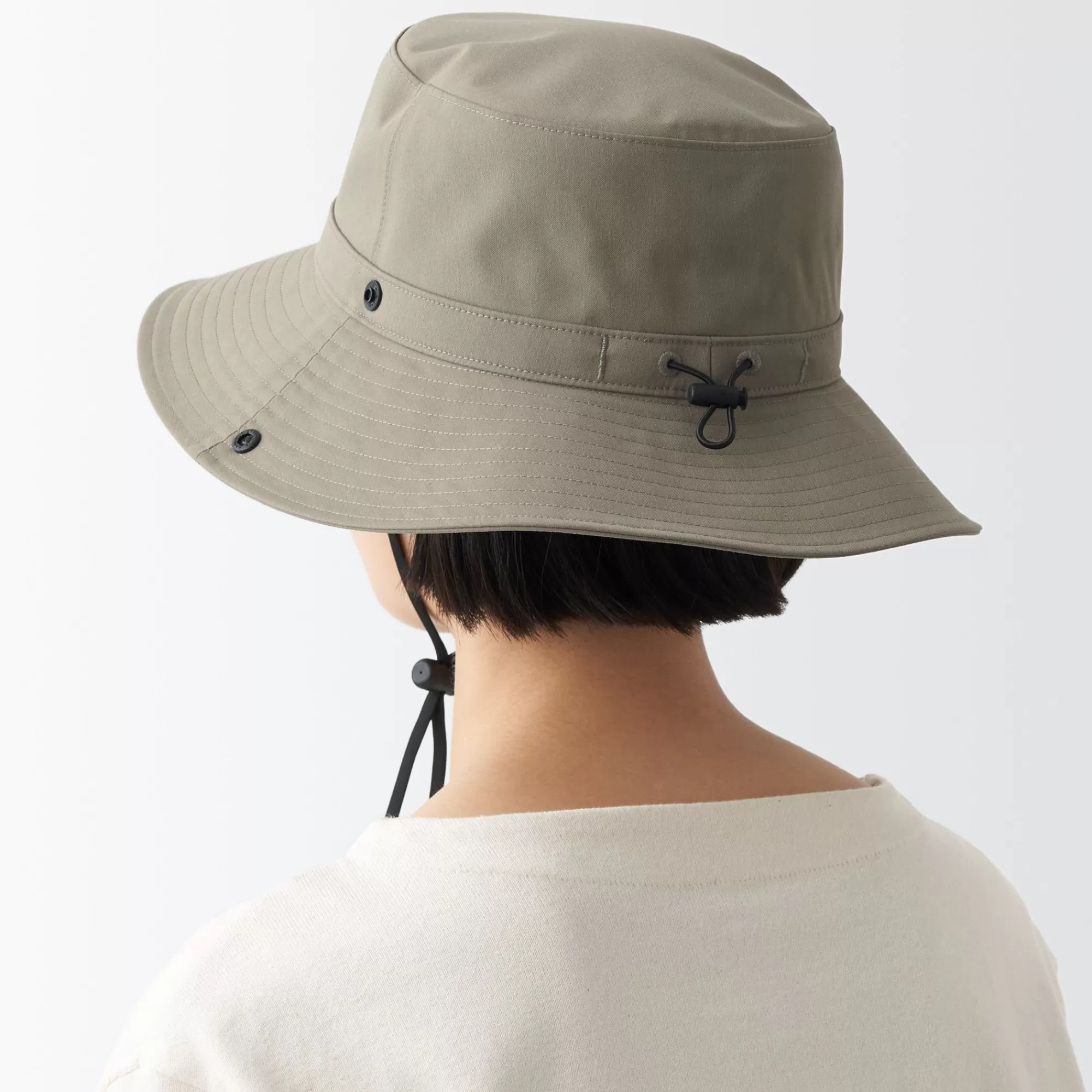 MUJI Water Repellent Sealing Taped Safari Hat Hot