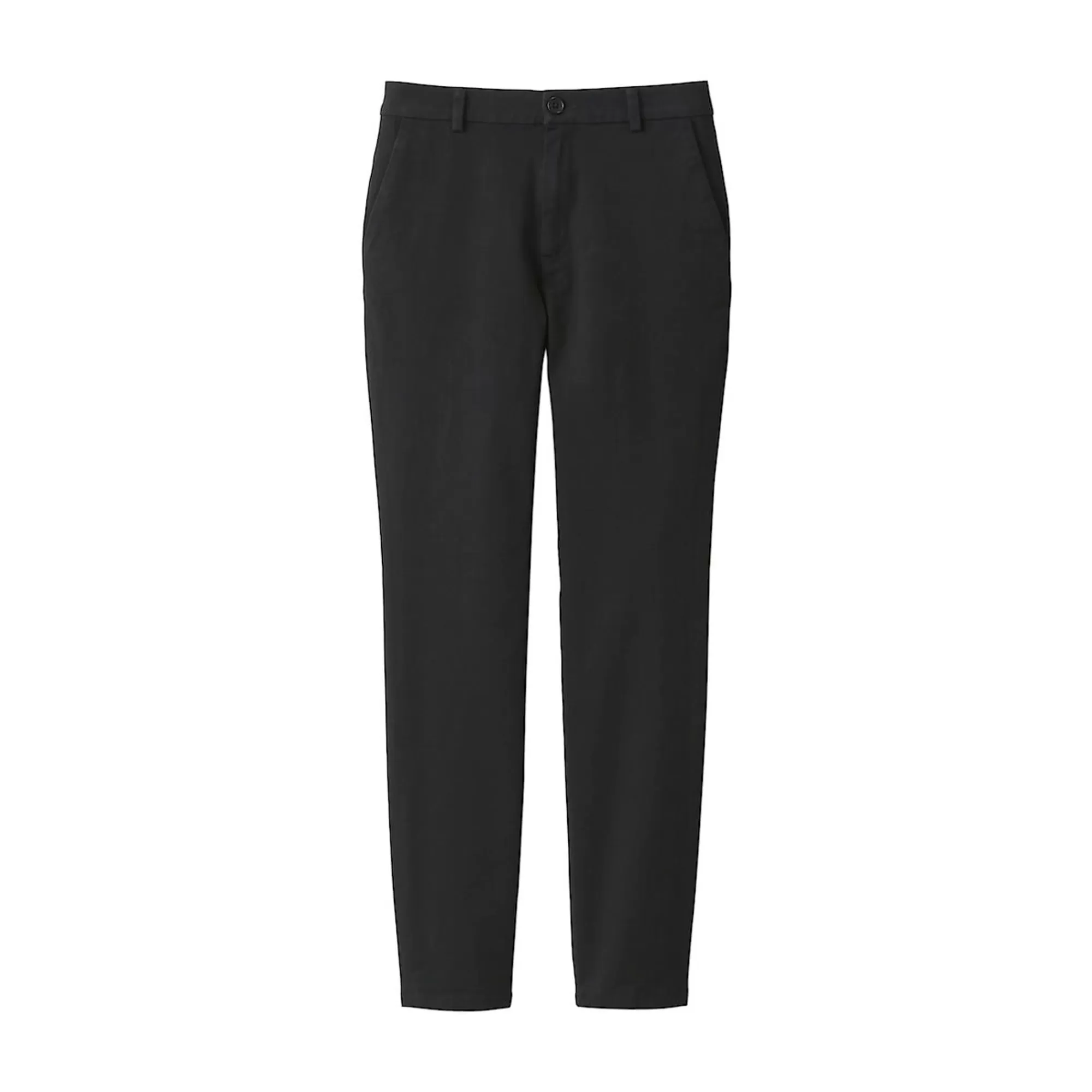 MUJI Women'S 4-Way Stretch Chino Slim Tapered Pants (L 32Inch / 82Cm) Flash Sale