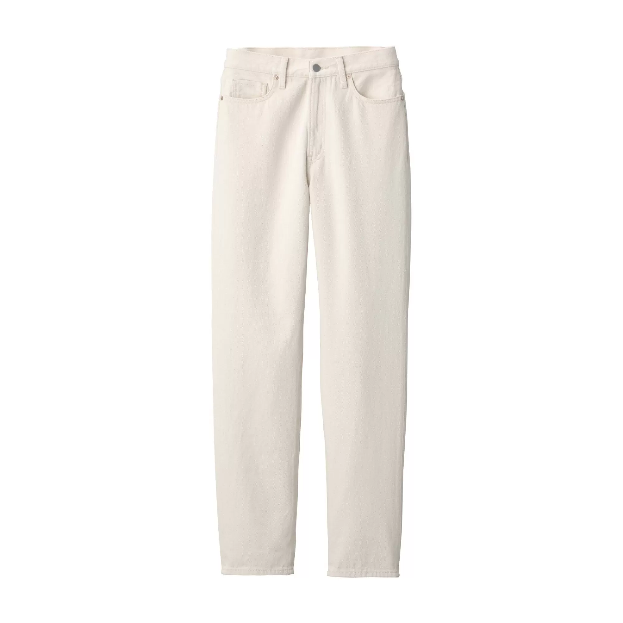 MUJI Women'S Denim Regular Pants (L 30Inch / 77Cm) Natural Fashion