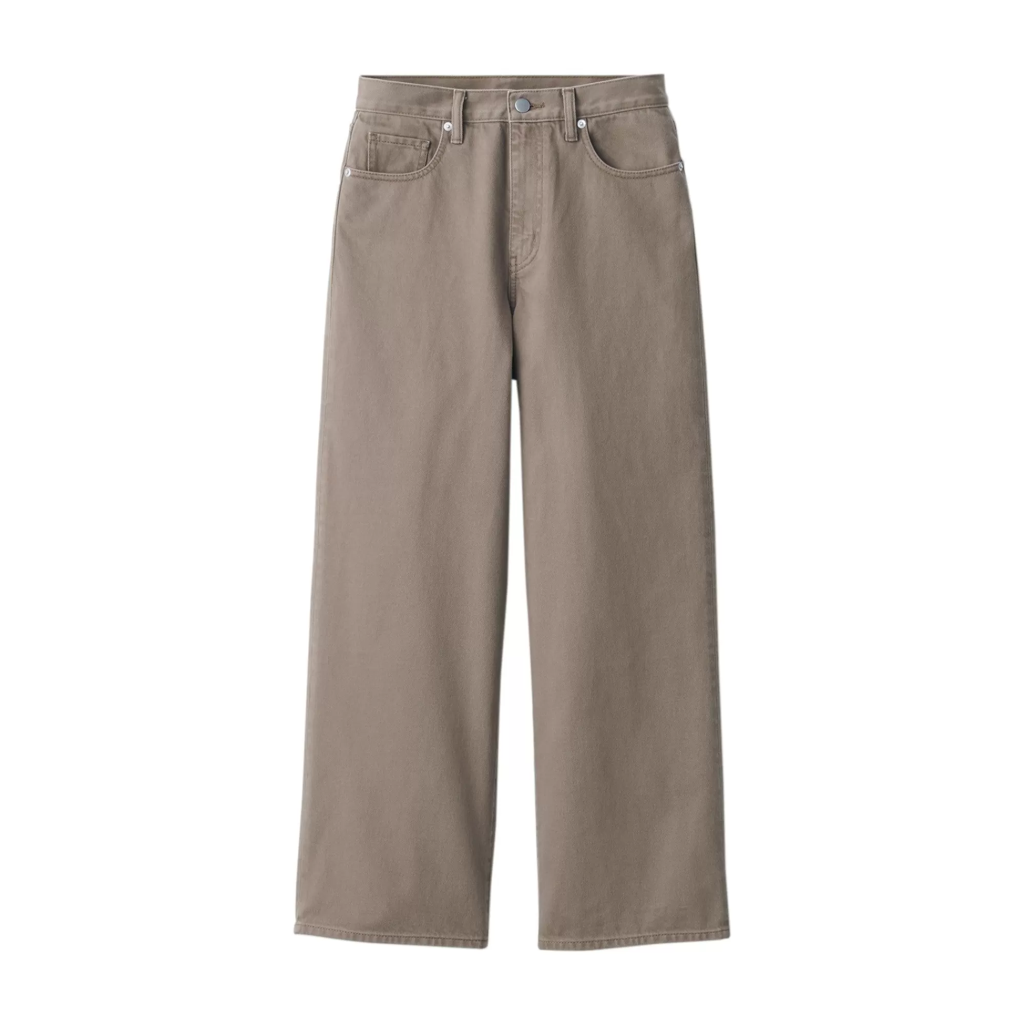 MUJI Women'S Denim Wide Baggy Pants Hot