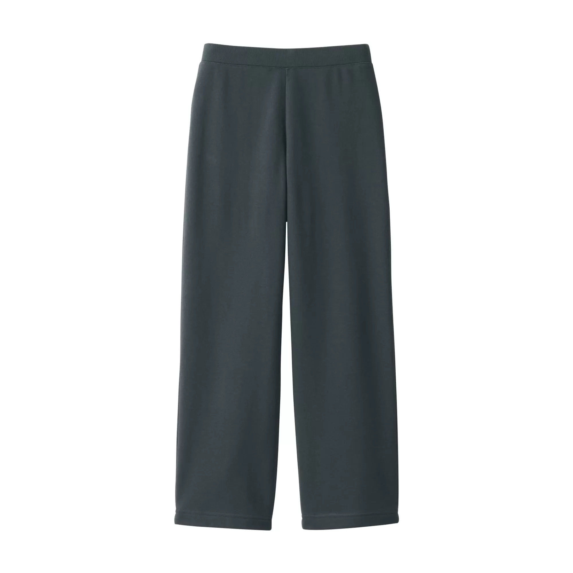 MUJI Women'S French Terry Straight Pants Cheap