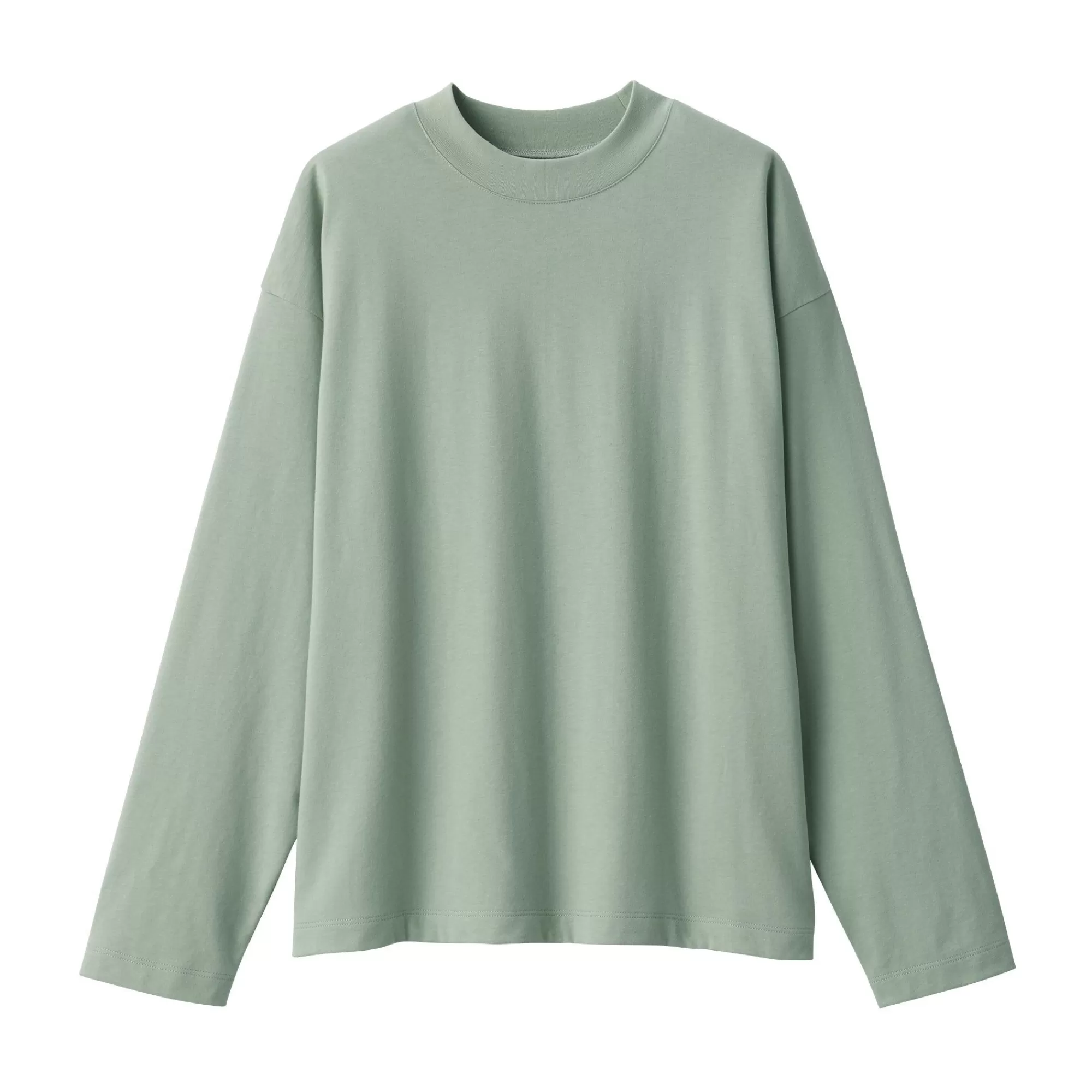 MUJI Women'S Jersey Crew Neck Long Sleeve T-Shirt Store