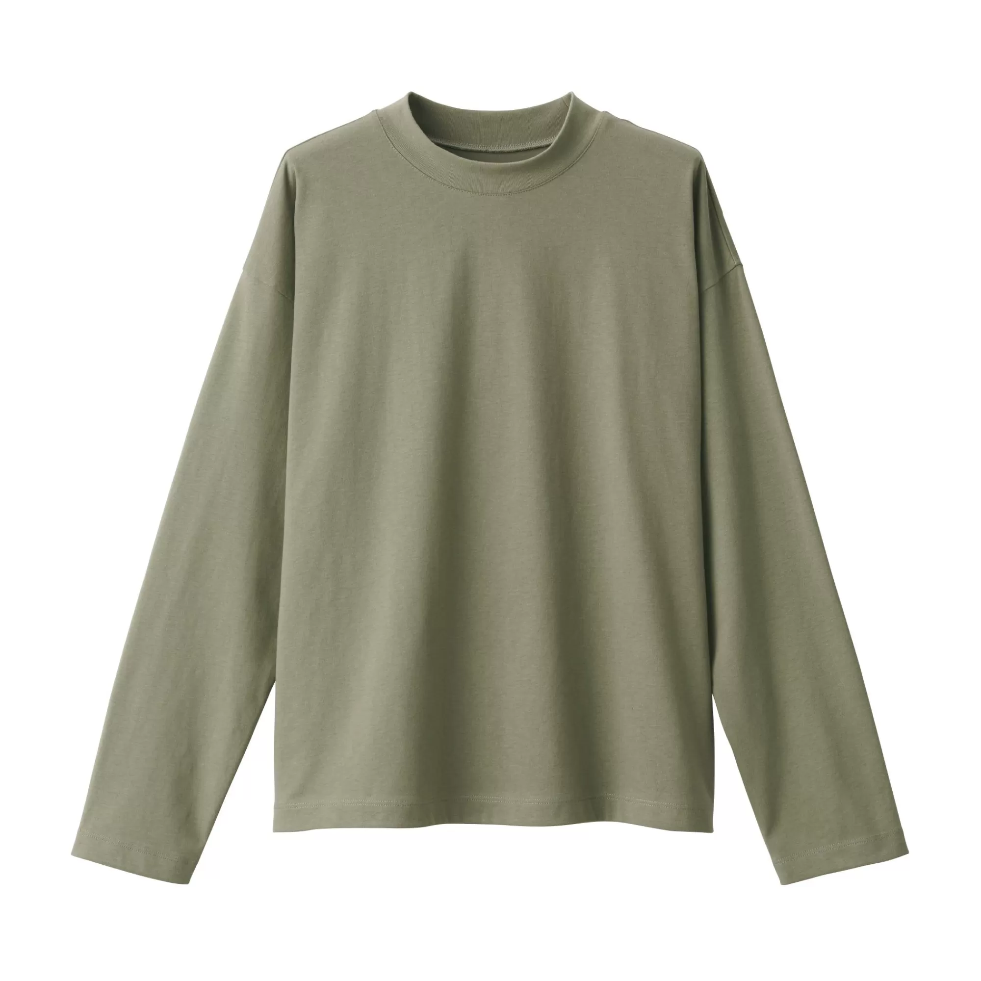 MUJI Women'S Jersey Crew Neck Long Sleeve T-Shirt Best Sale