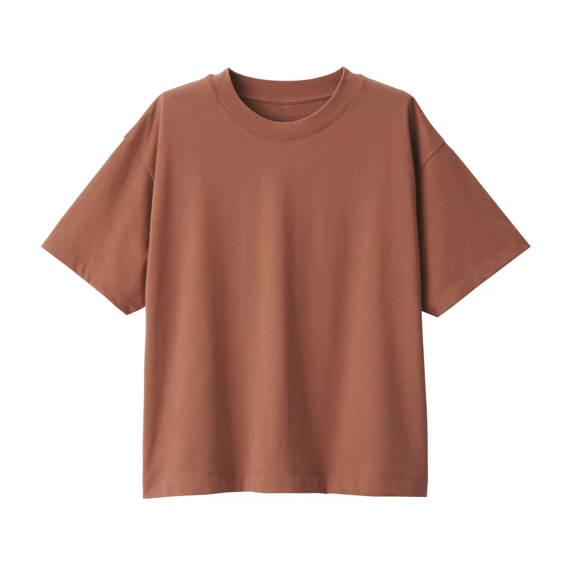 MUJI Women'S Jersey Crew Neck Short Sleeve T-Shirt Flash Sale