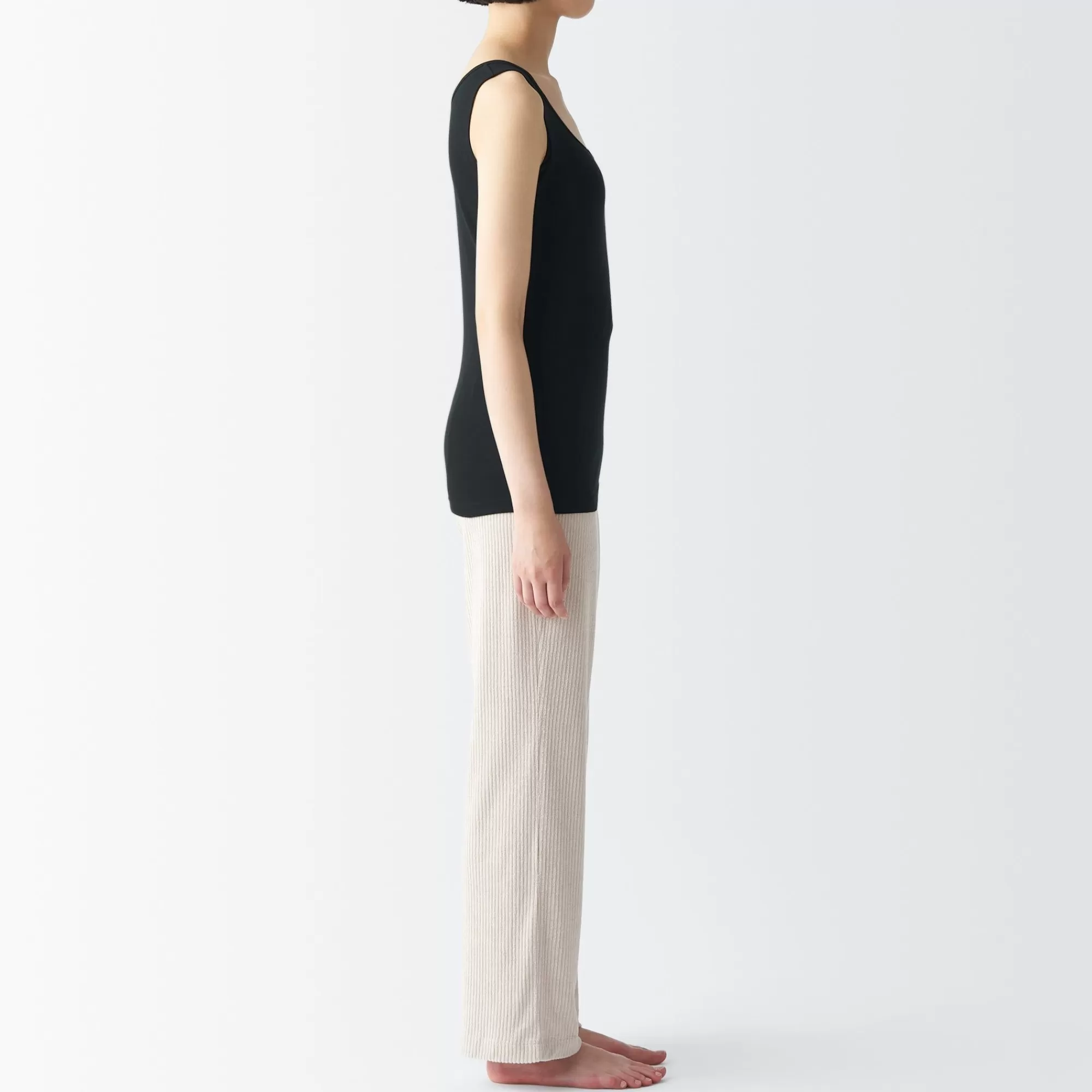 MUJI Women'S Moisture Wicking Cotton Tank Top With Sweat Pads Hot