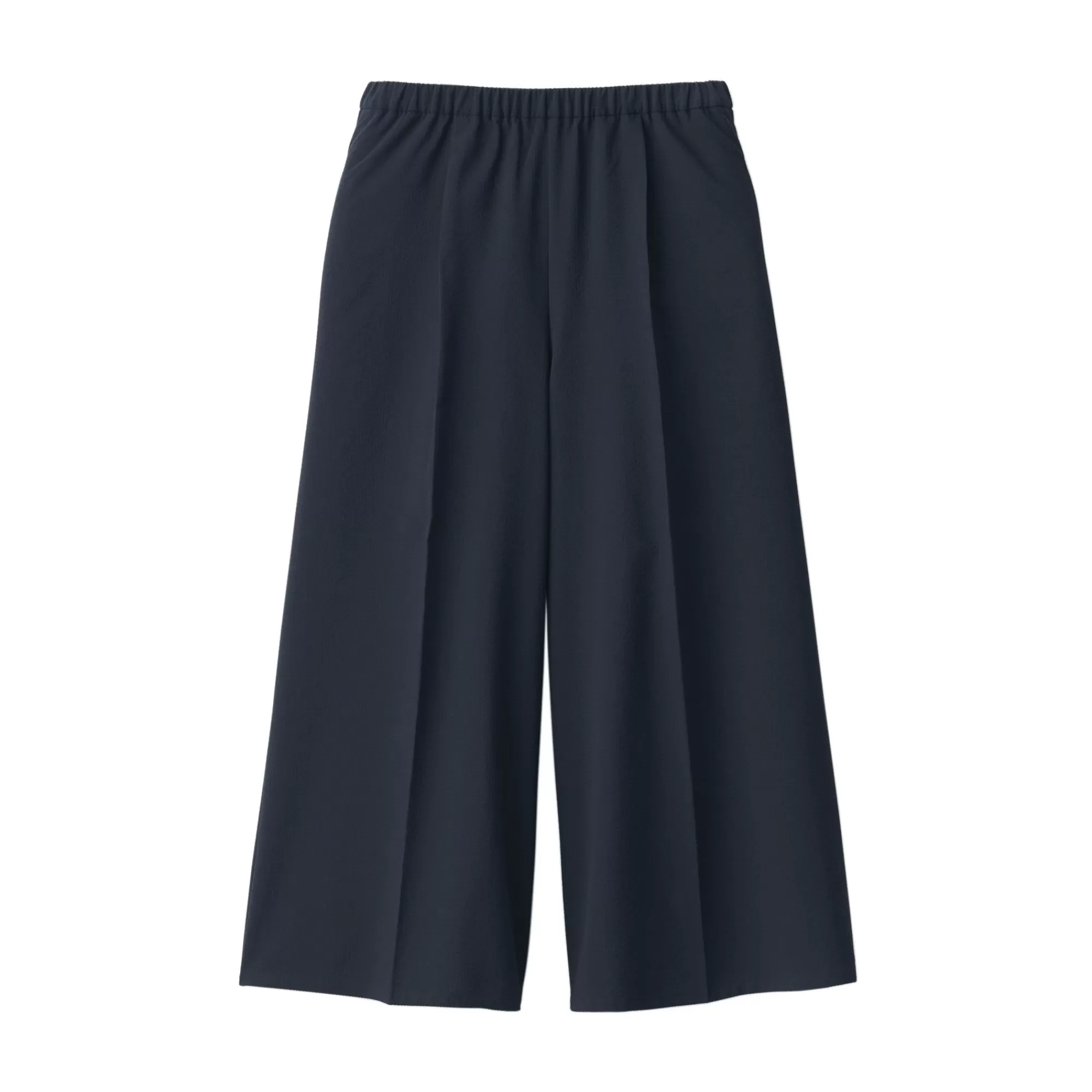 MUJI Women'S Seersucker Cropped Pants Best