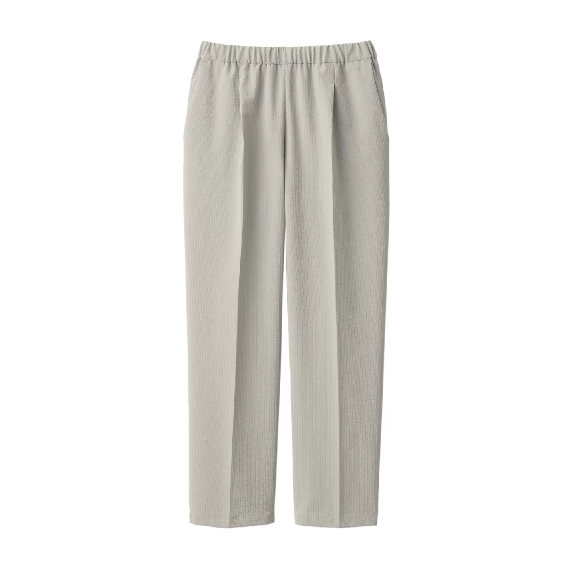 MUJI Women'S Seersucker Tapered Pants Discount