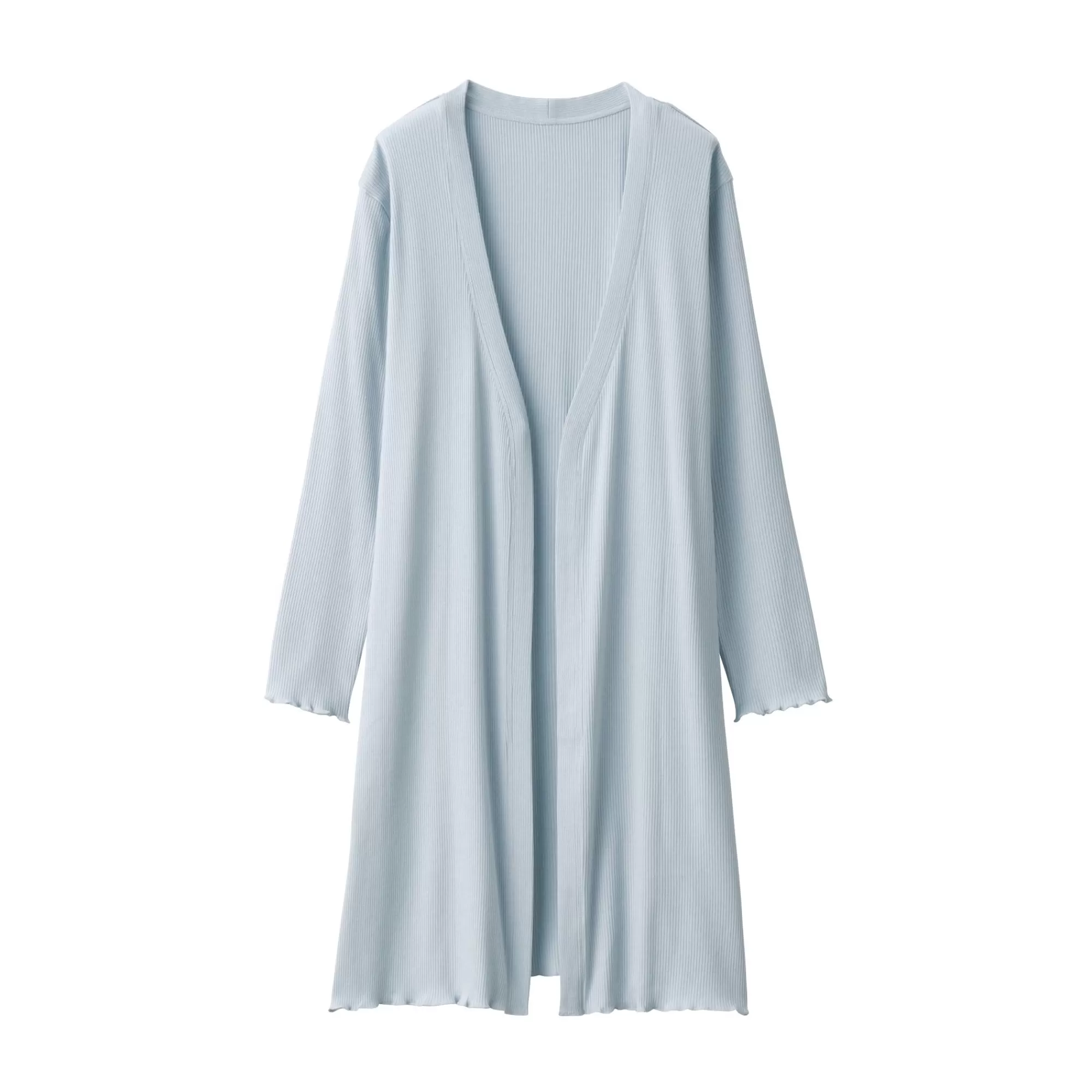 MUJI Women'S Smooth Ribbed Long Cardigan Online