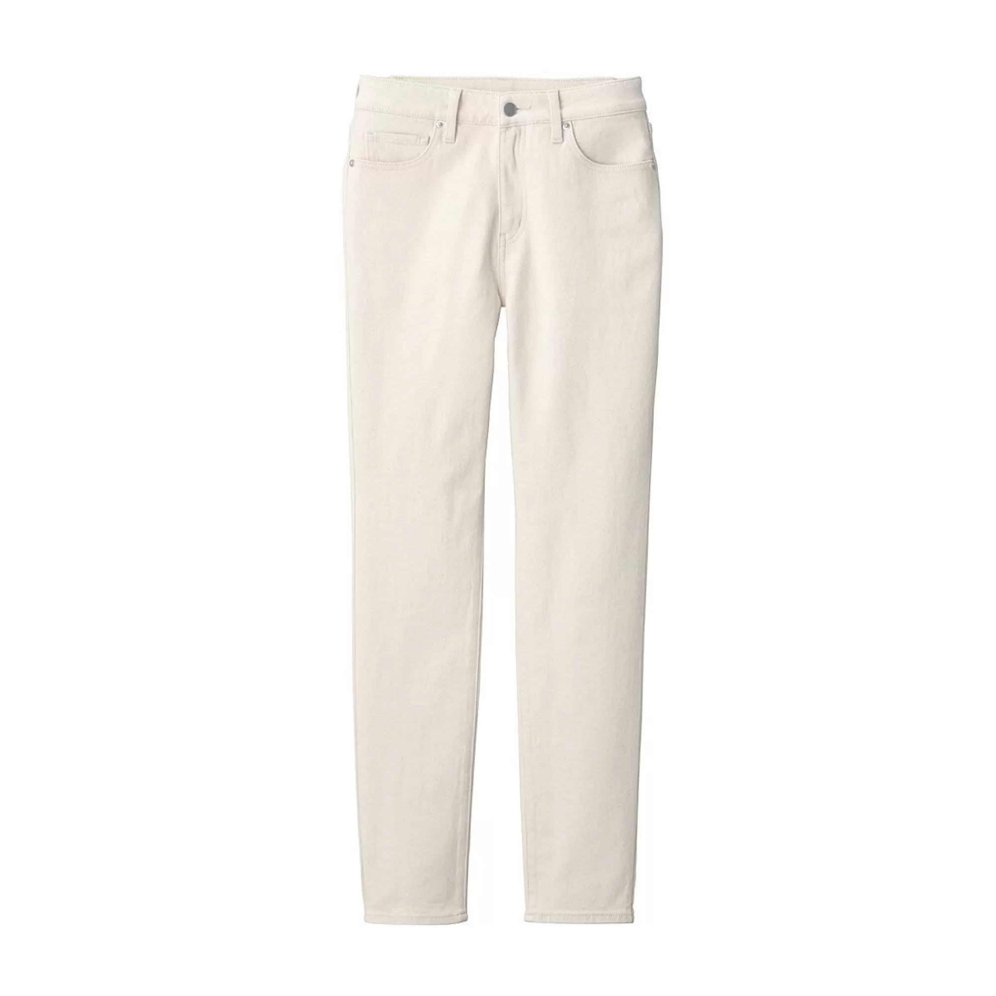 MUJI Women'S Stretch Denim Slim Pants (L 30Inch / 75Cm) Natural Best Sale