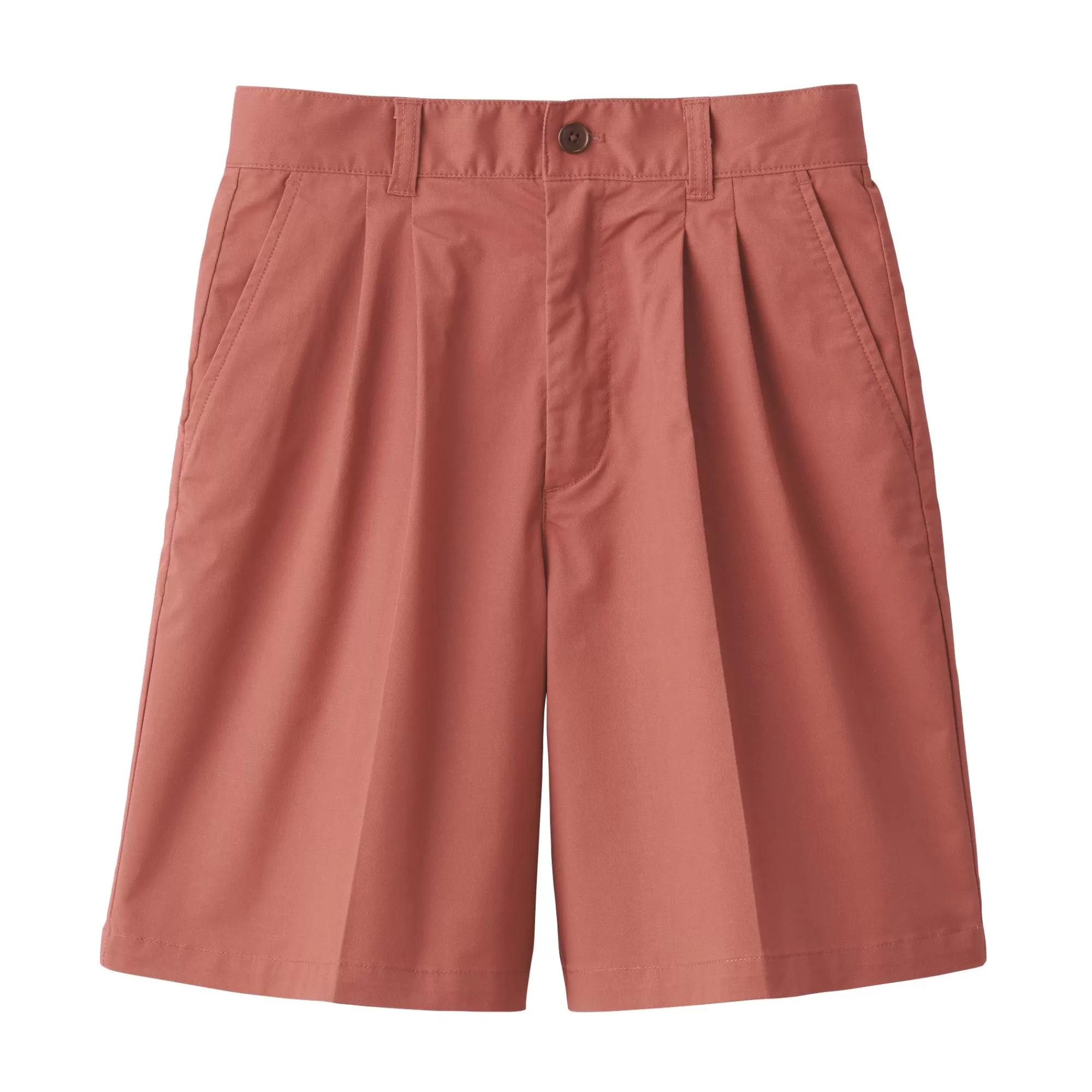 MUJI Women'S Stretch Pleated Shorts Shop