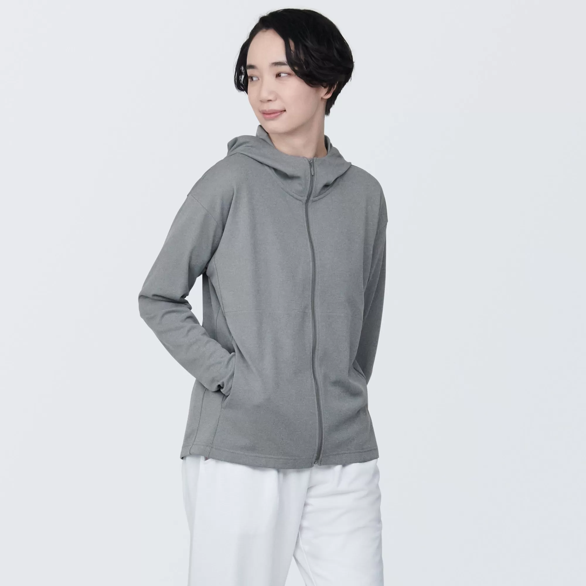 MUJI Women'S Uv Protection Quick Dry Zip Up Hoody Hot