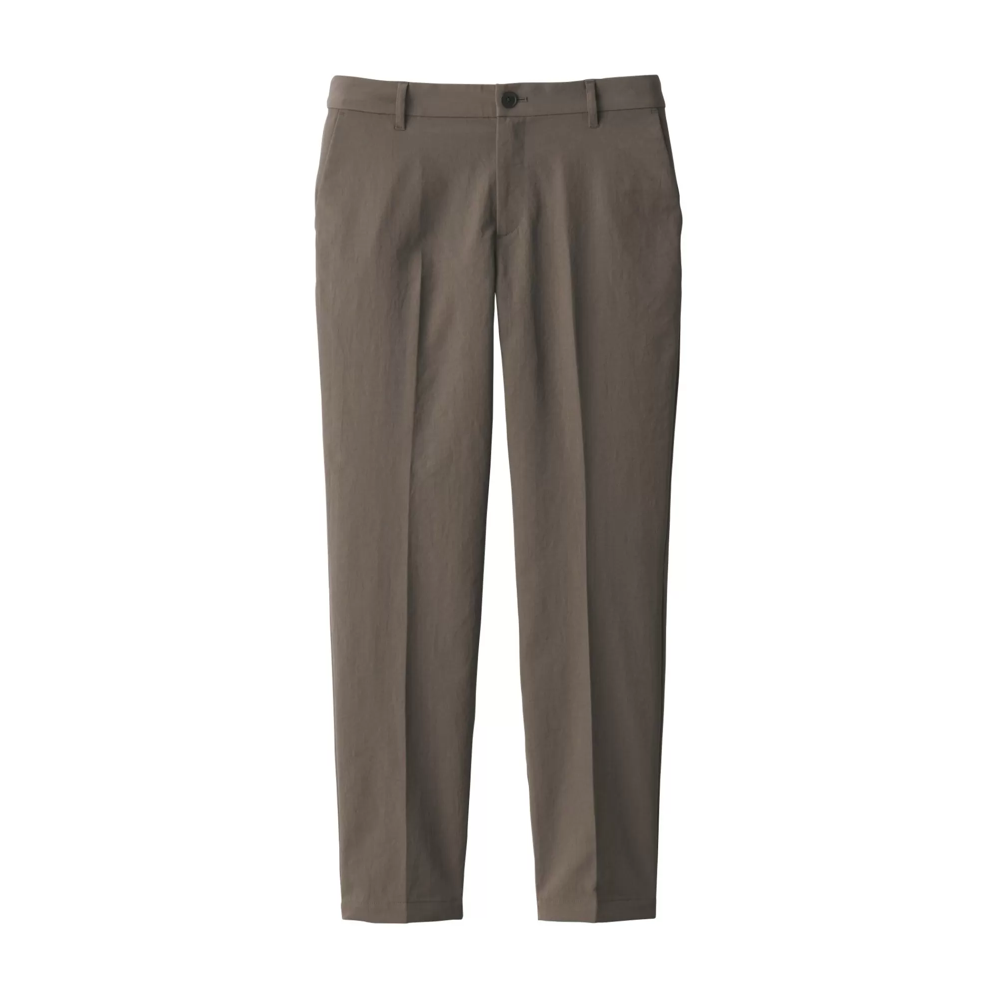 MUJI Women'S Water Repellent Stretch Tuck Tapered Pants New