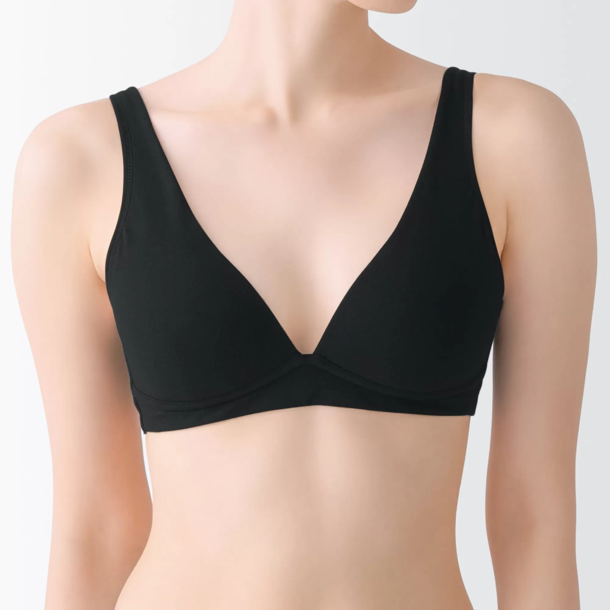 MUJI Women'S Wireless Plunge Bra Store