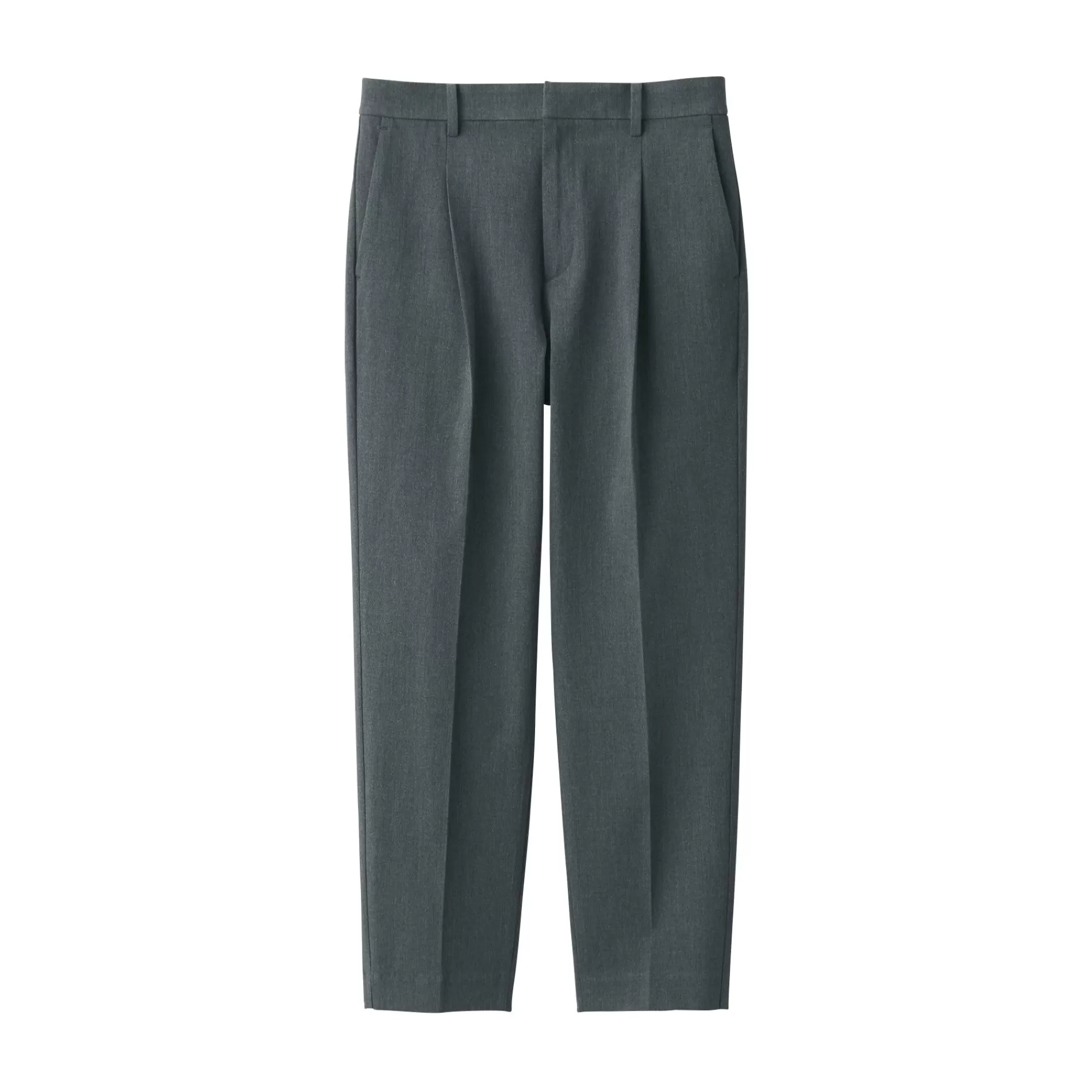 MUJI Women'S Wrinkle Resistant Darted Tapered Pants Best