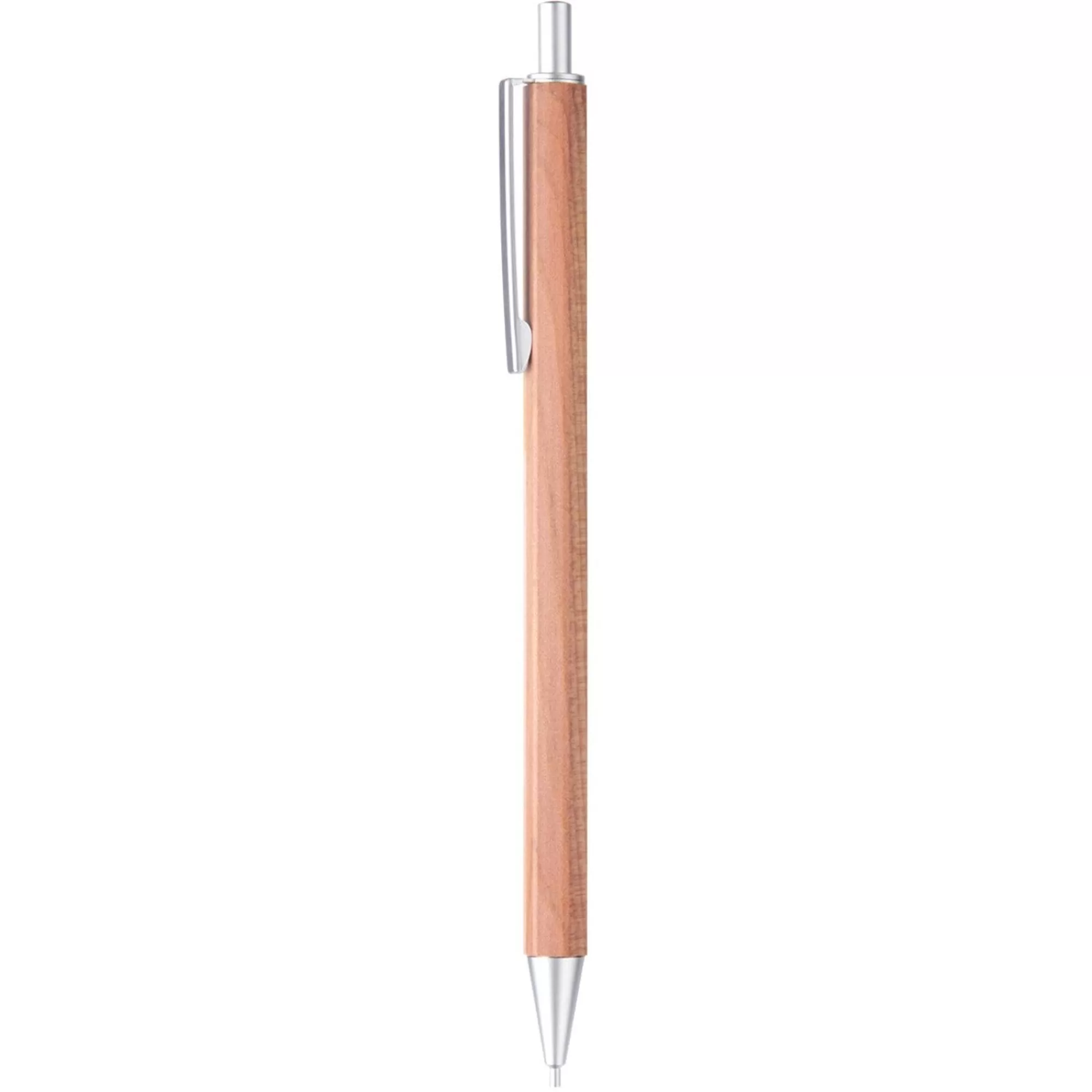 MUJI Wooden Hex Mechanical Pencil 0.5Mm Natural Clearance